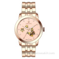 Butterfly Hollow Mechanical Watch For Lady's